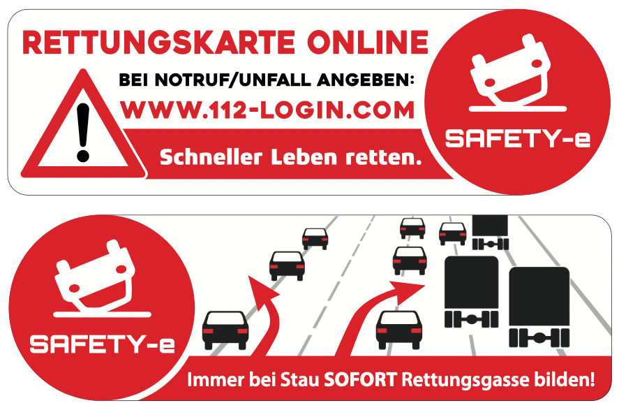 Winkel Special: SAFETY-e digitale Rettungskarte in Klappkarte